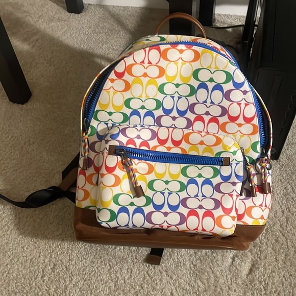 Coach Backpack new without tags very rare part of the Pride Collection - Picture 4 of 4